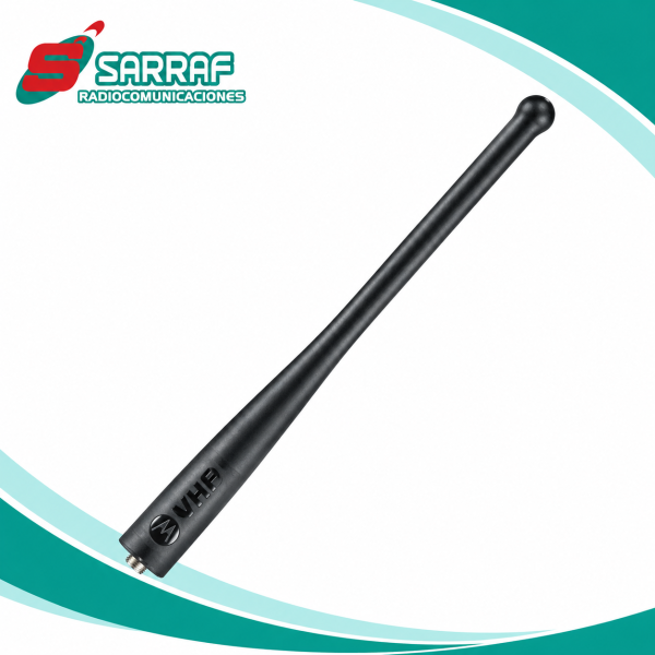 ANTENA DE LÁTIGO FLEXIBLE VHF 21CM (136-174MHZ) – INTRÍNSECAMENTE SEGURA (FM)